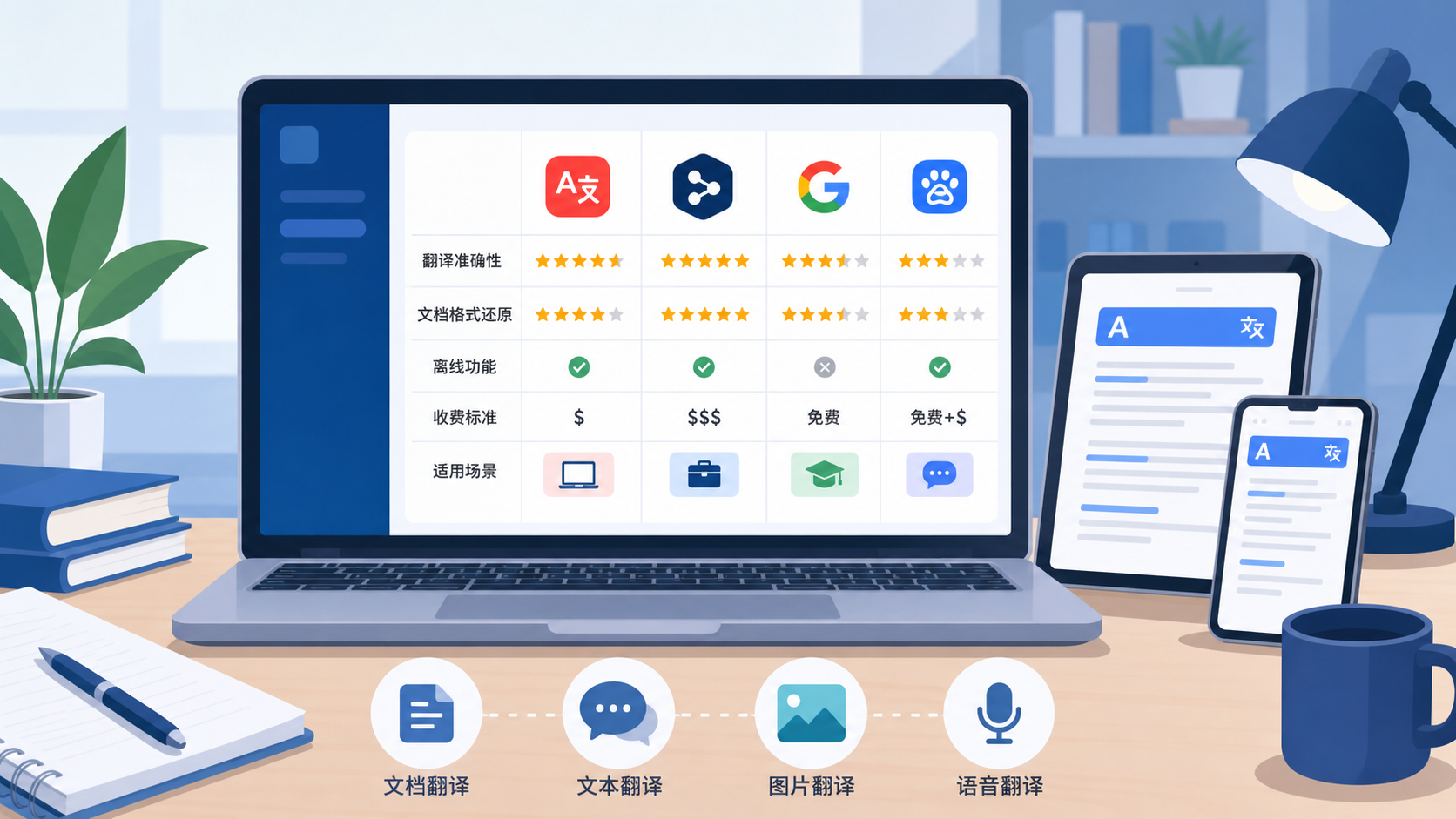 有道翻译和其他翻译软件哪个好？主流翻译工具横向对比与选择指南