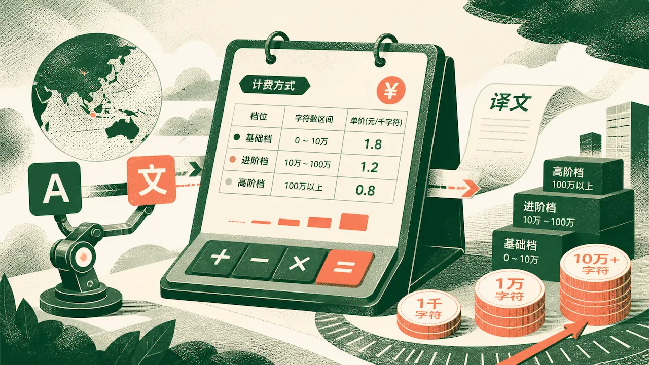 有道翻译API接口是怎么收费的?