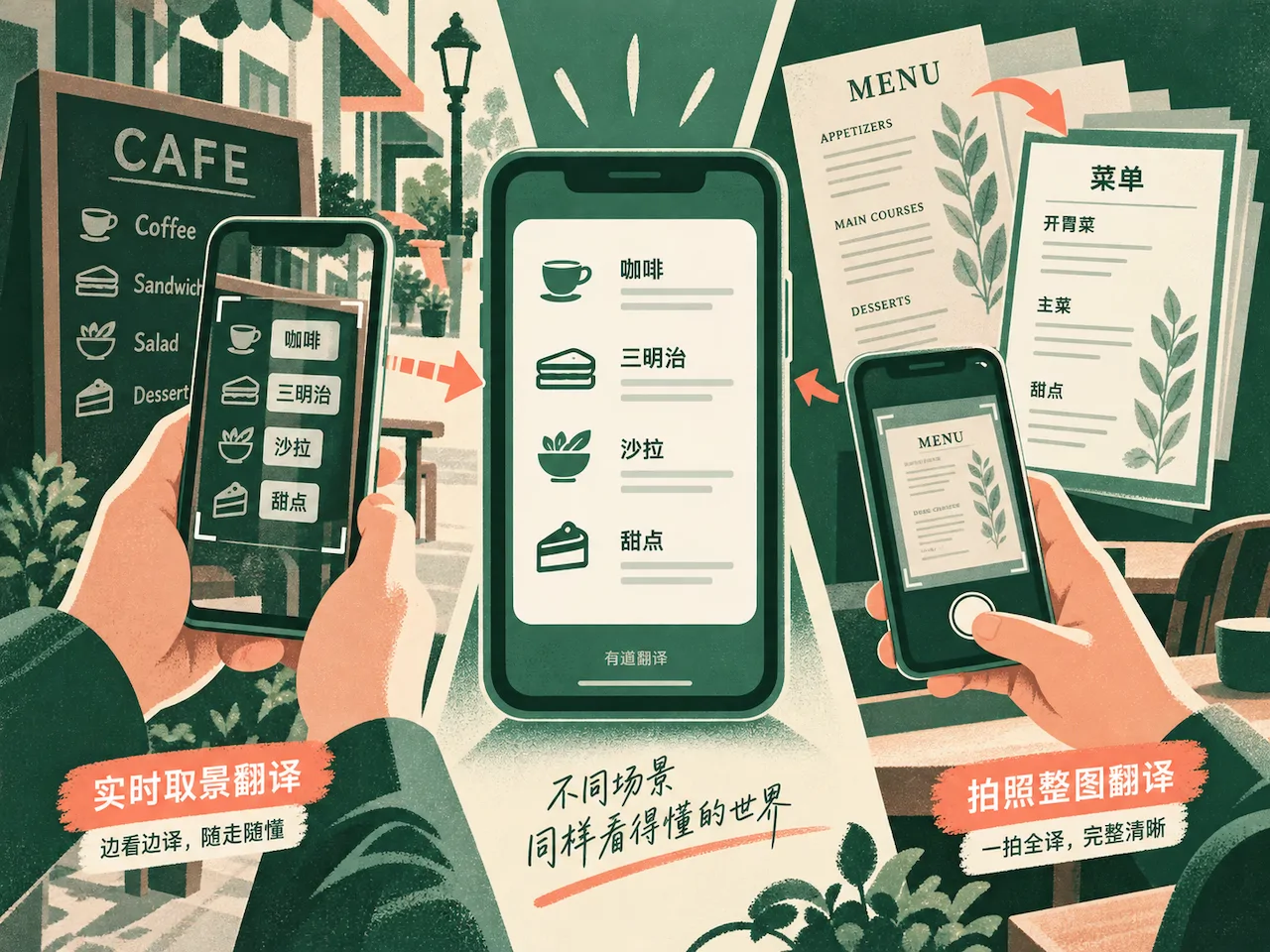 手机有道翻译怎么拍照翻译整张图片?