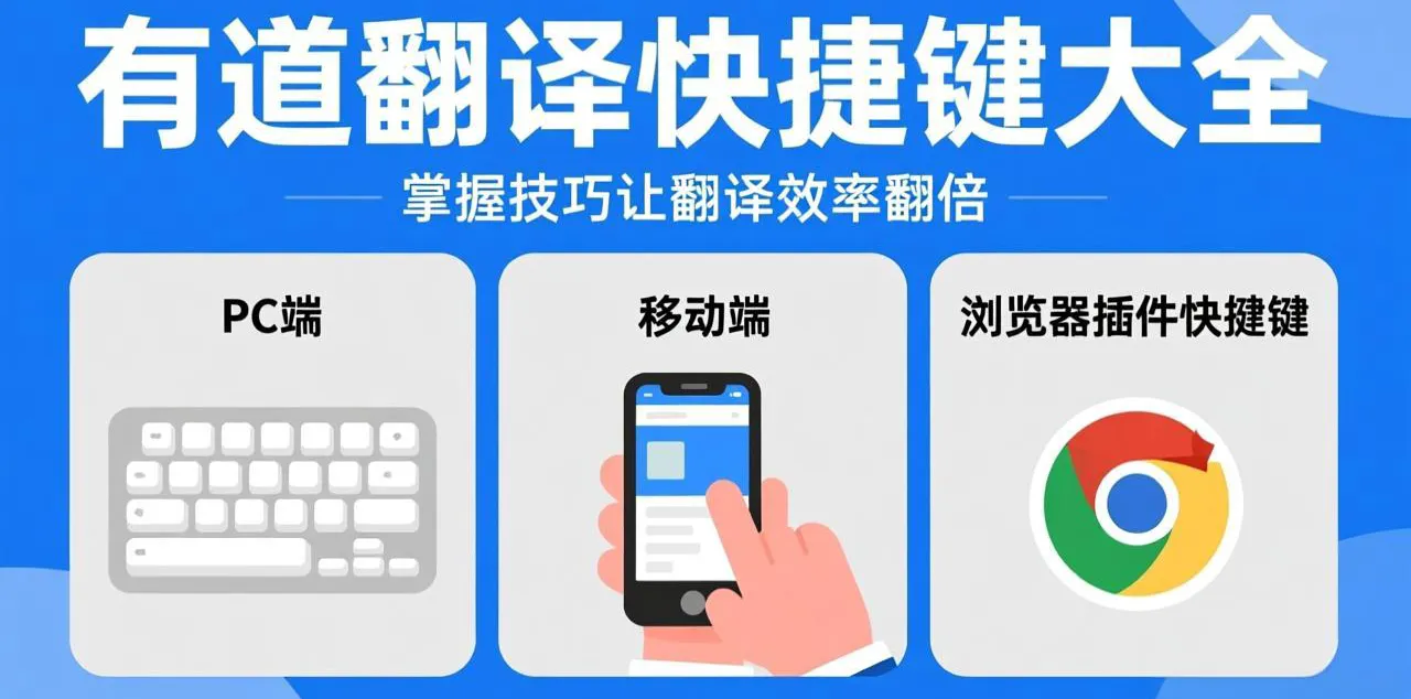 有道翻译官网的快捷键冲突如何解决?