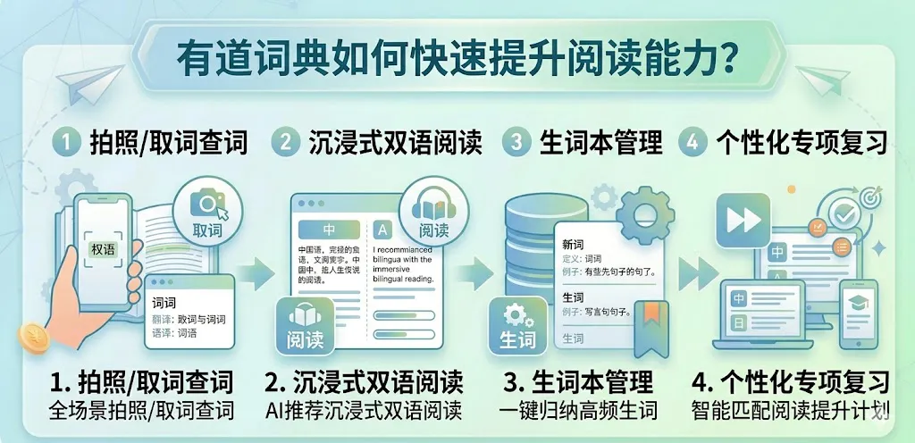 有道词典如何快速提升阅读能力?